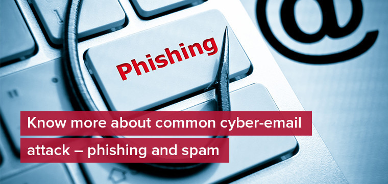 Know more about common cyber-email attack - phishing and spam